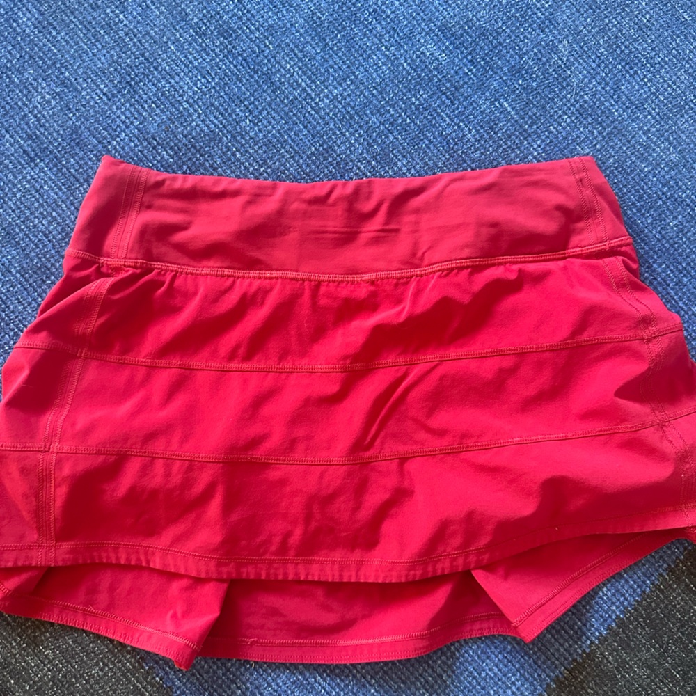 Lululemon Athletica Red Skort